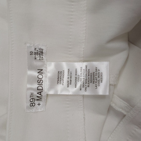 Luxe Stretch Millennium Casual Shorts | 89th + Madison | 10 - Picture 8 of 9